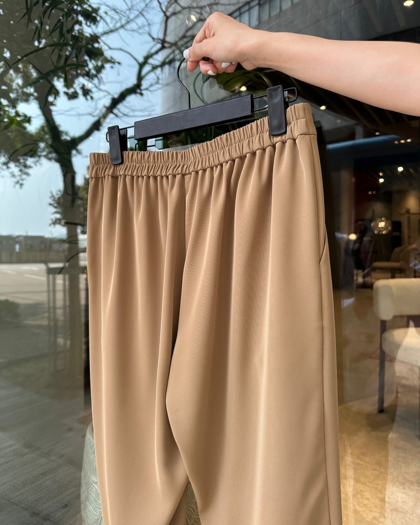 aalis PRISCA SS26 slim fit pants (Khaki)