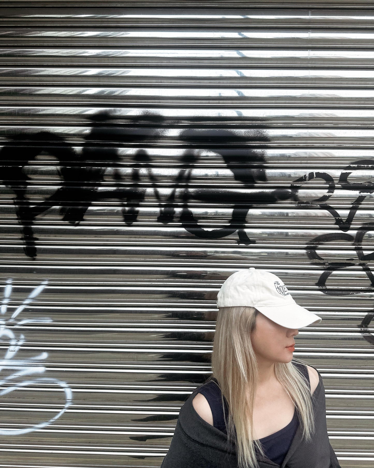 aalis DELLA BO SS26 burnout blazer (Grey)