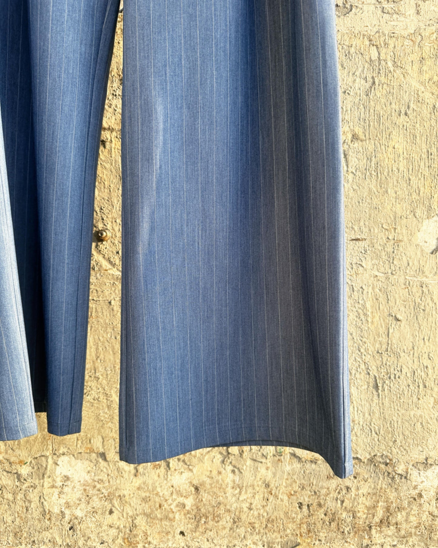 aalis SEFINA front pleat suiting pants (Blue Denim)