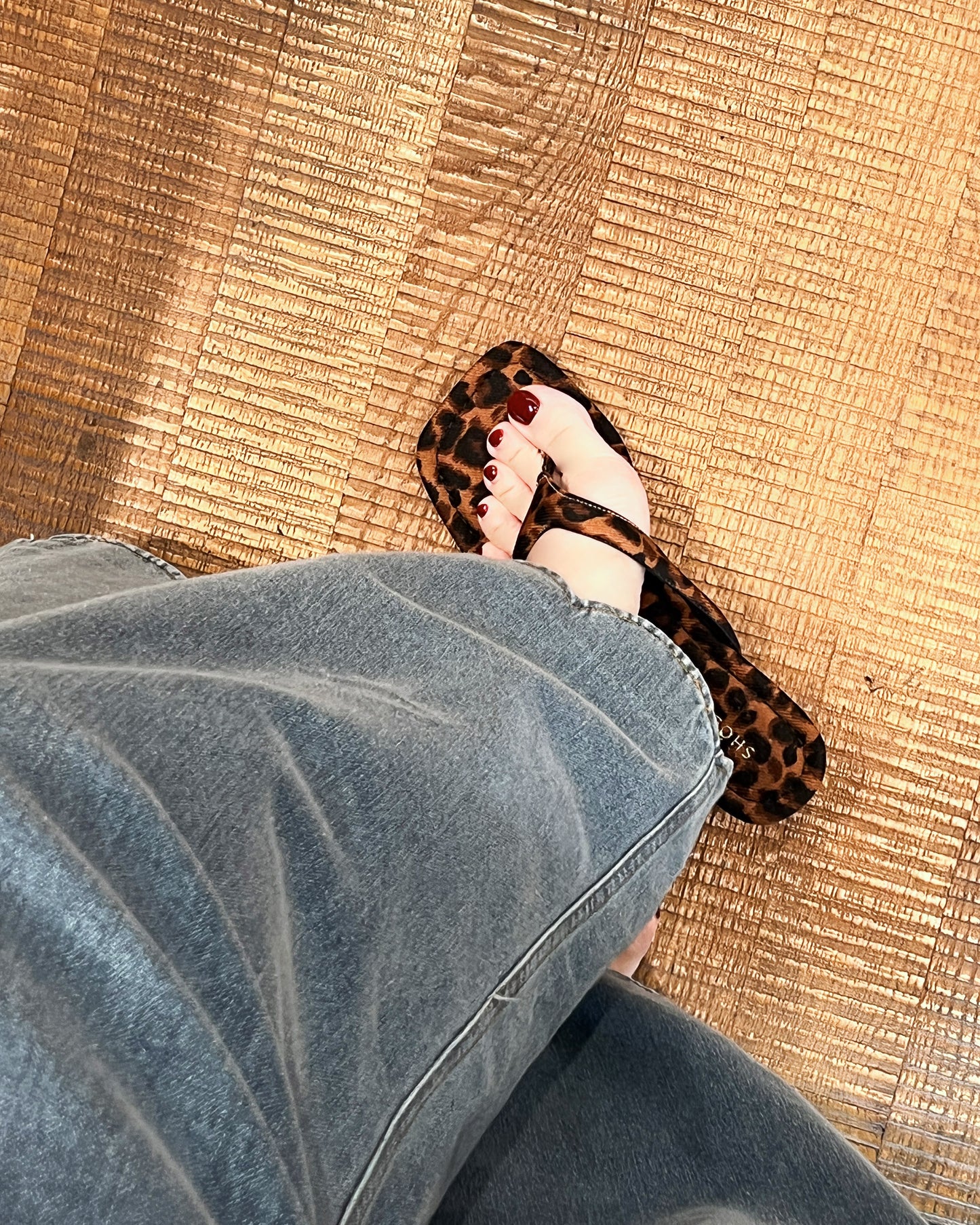 aalis WINNI SS26 scallop hem wide legs jeans (Light Denim)