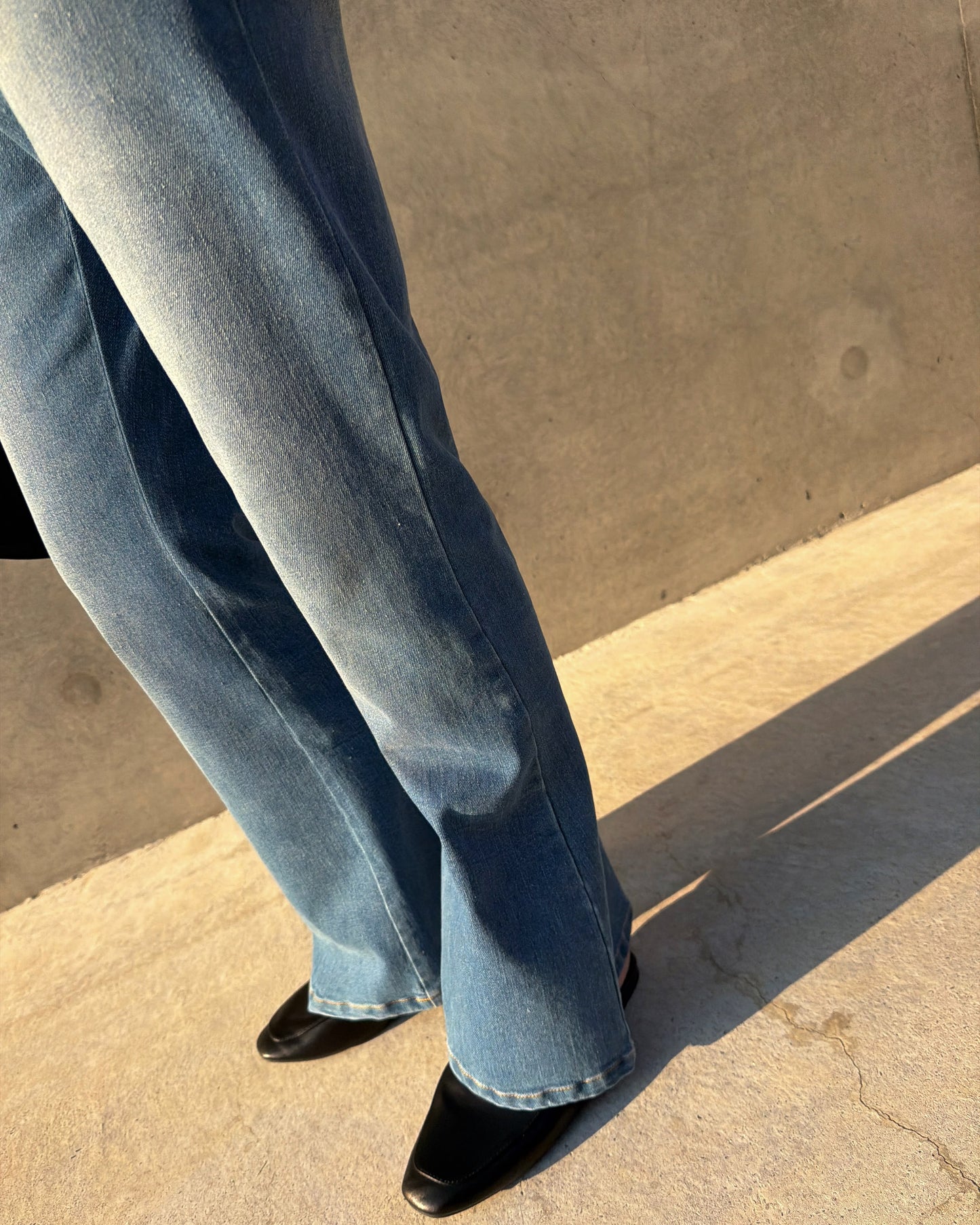 aalis AVEN fit and flare jeans (Blue)