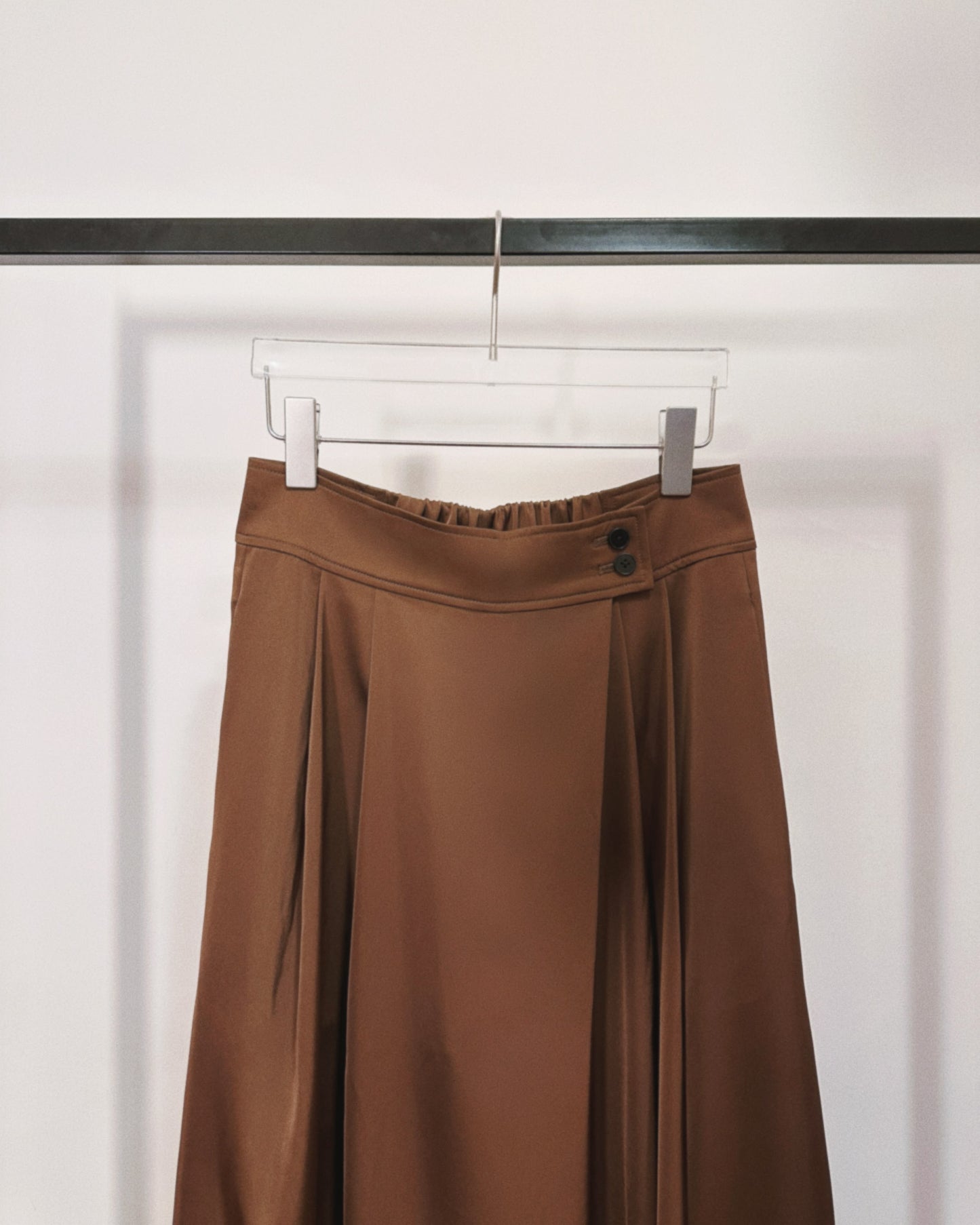 aalis CHERIE SOLID SS26 wide legs pants (Brown)