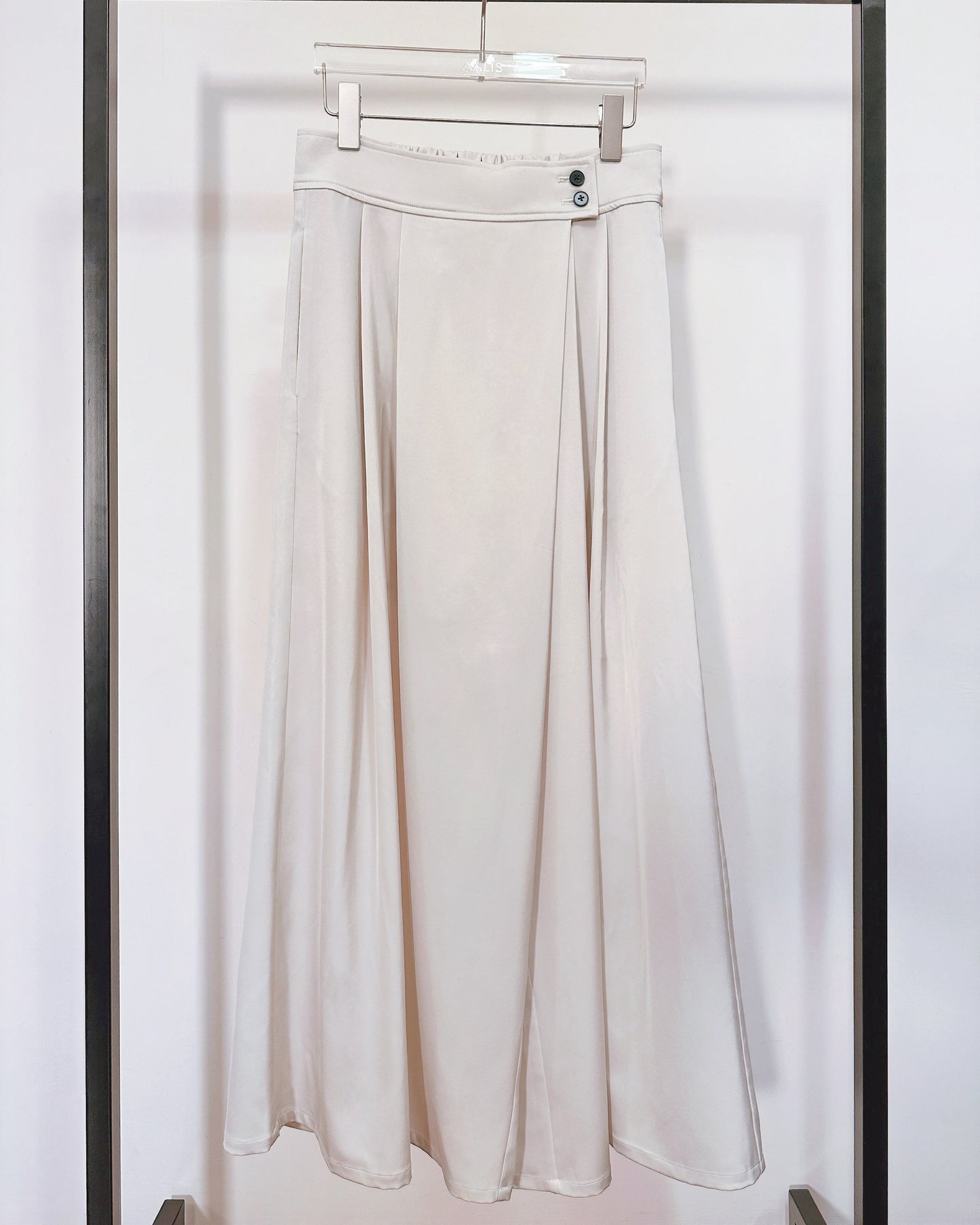 aalis CHERIE SOLID SS26 wide legs pants (Ecru)