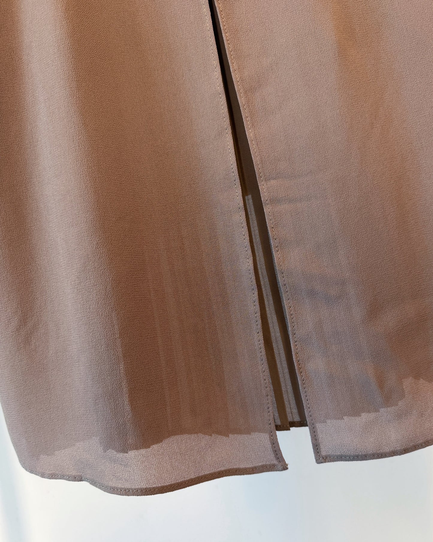 aalis MANJI pleated back chiffon blazer (Coco)