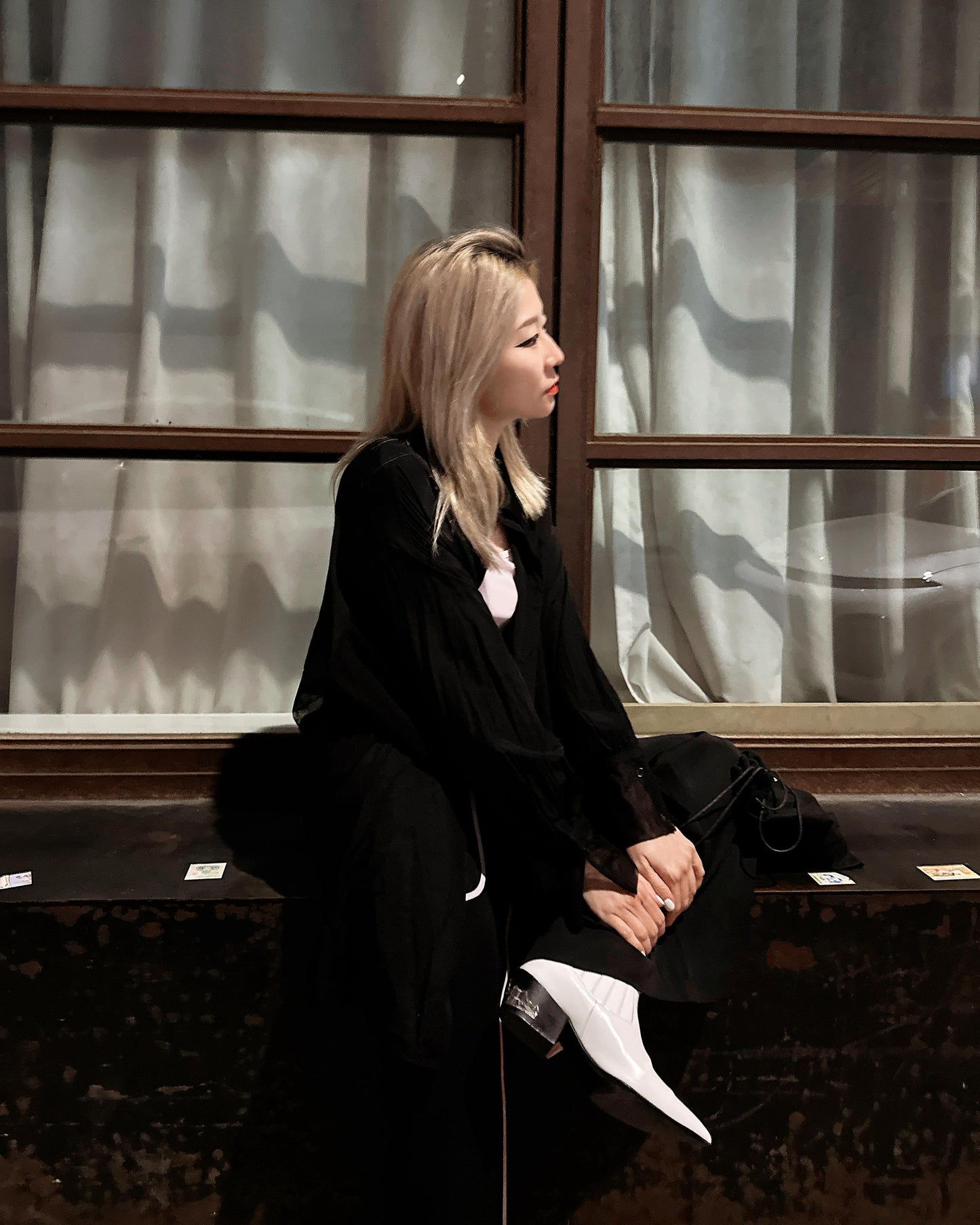 aalis MARITA SS26 square neck ribbed tank (Pink)