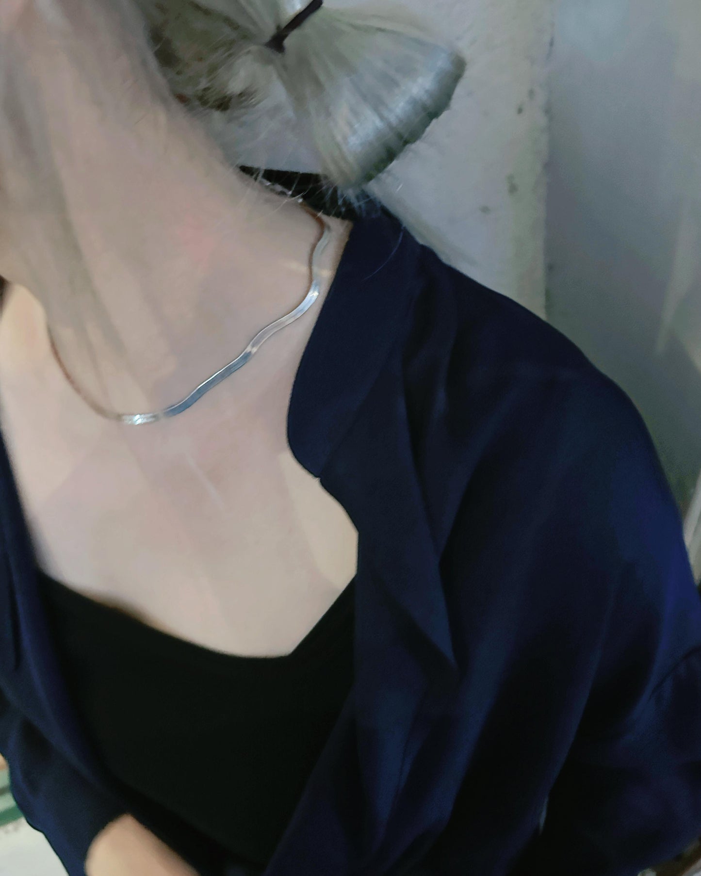 aalis MARITA FW25 square neck ribbed tank (Black)