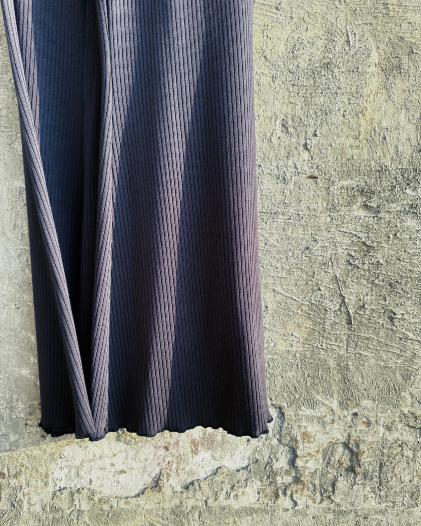 aalis DENIA T ruffle hem pants (Dark Blue)