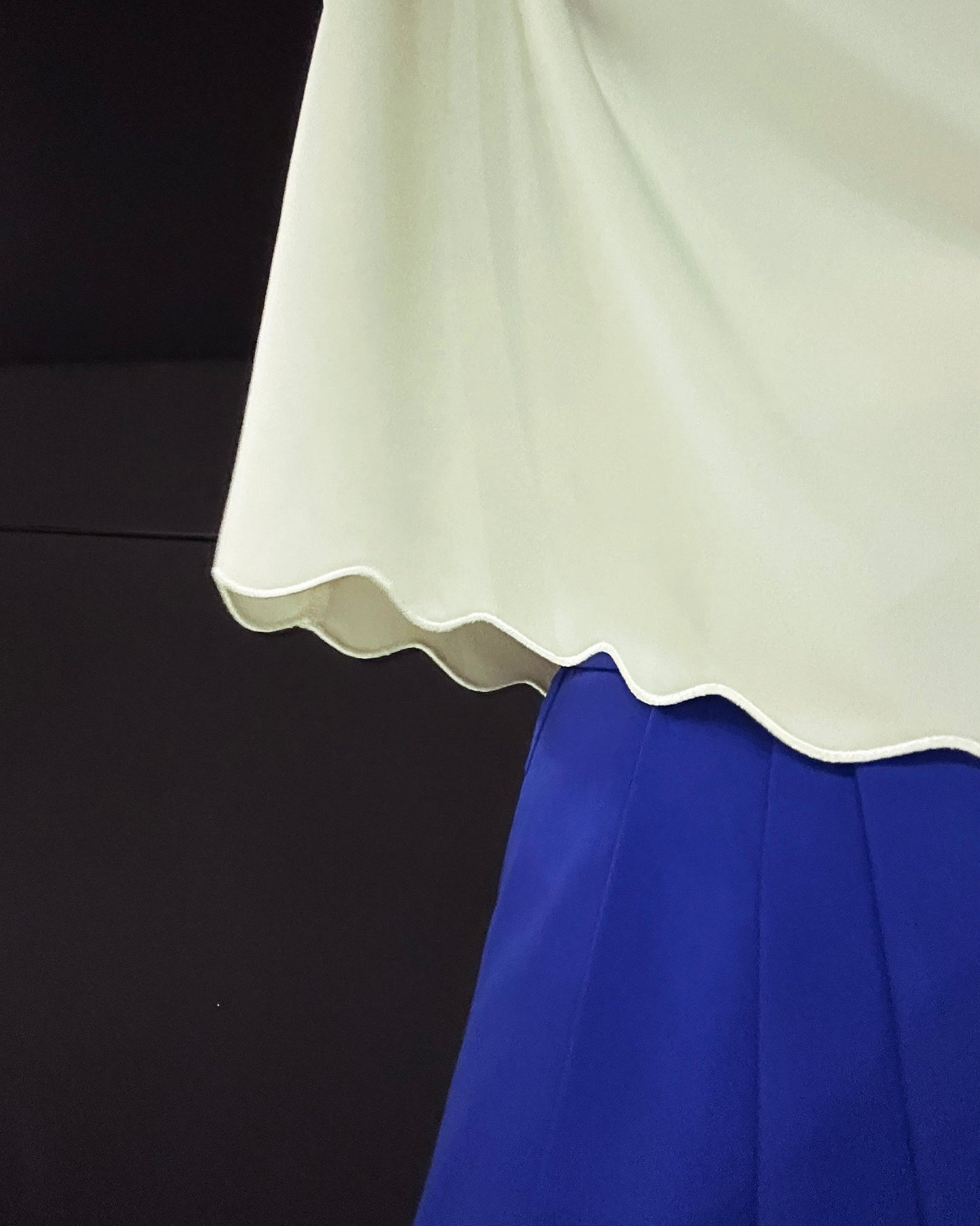 aalis ABIAH SOLID SS26 scallop edge top (Lime)