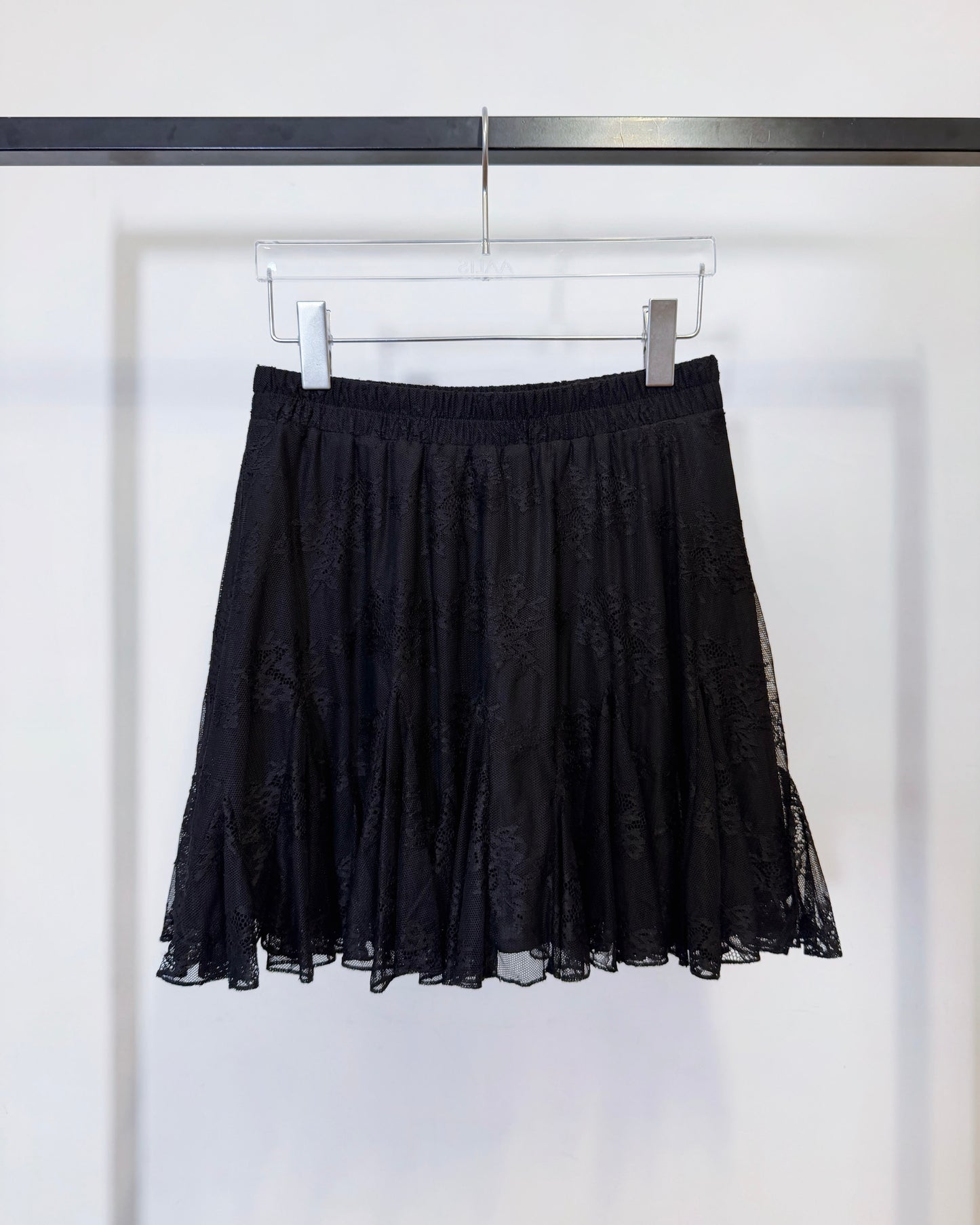 aalis FAYOLA LACE godet lace skirt (Black)