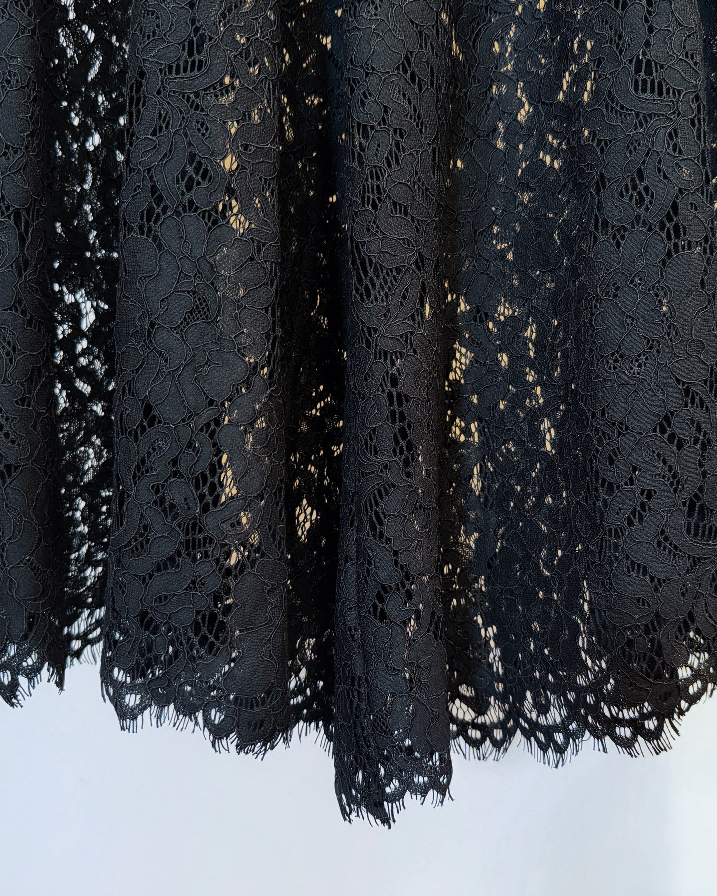 aalis OLINDA SS26 lace wide leg pants (Black)