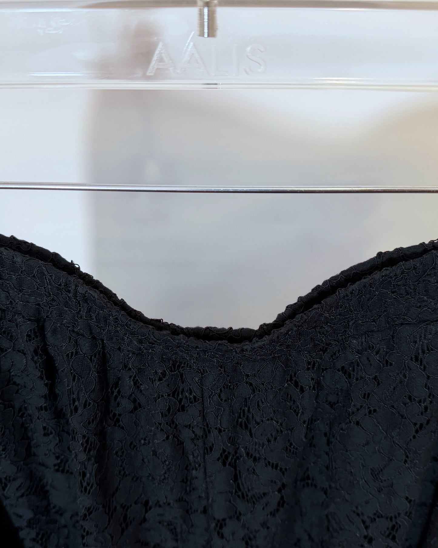 aalis OLINDA SS26 lace wide leg pants (Black)