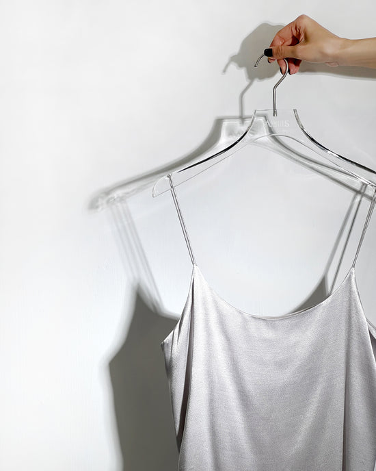 aalis TANCY lace panel camisole dress (Lt Grey)