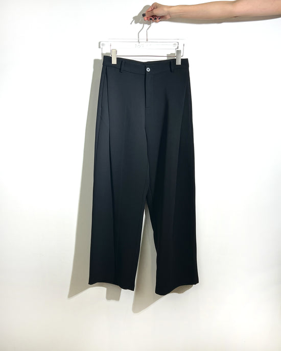 aalis KENN long pleated pants (Black)
