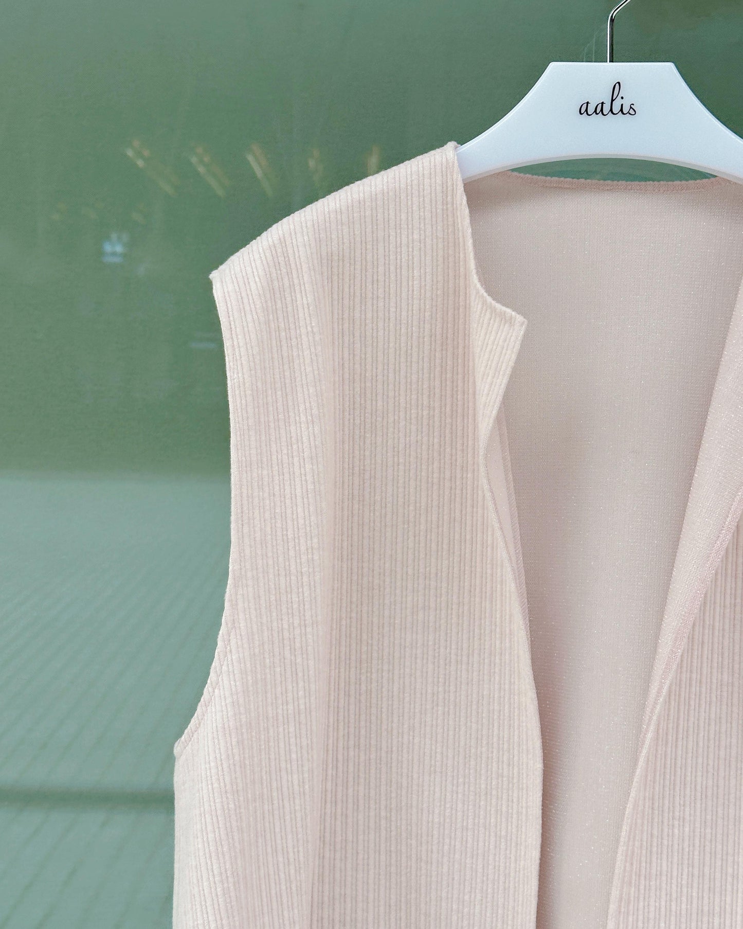 aalis KIMBER KNIT two way vest (Light Pink)