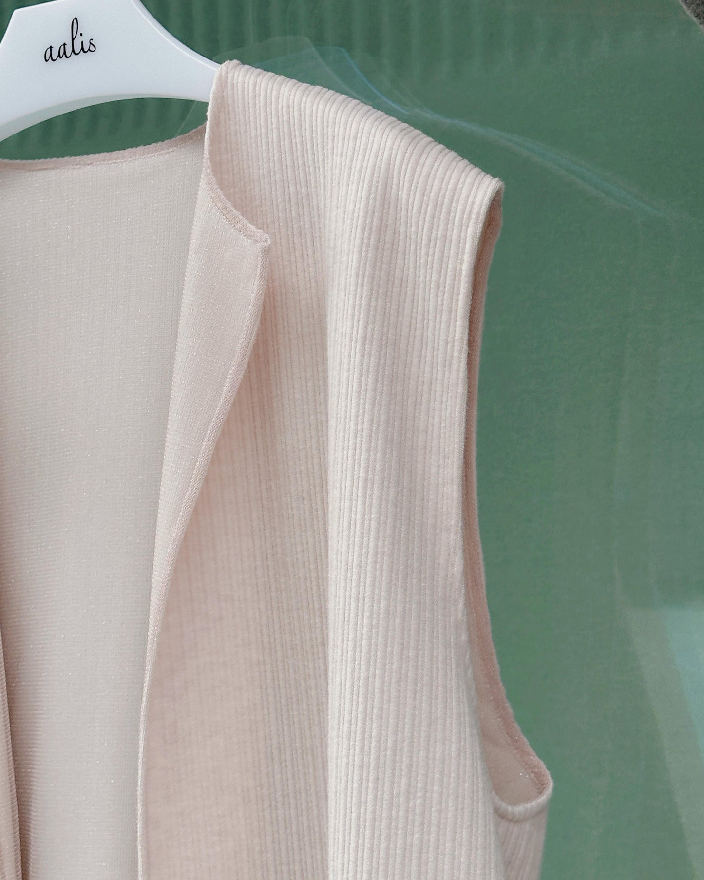 aalis KIMBER KNIT two way vest (Light Pink)