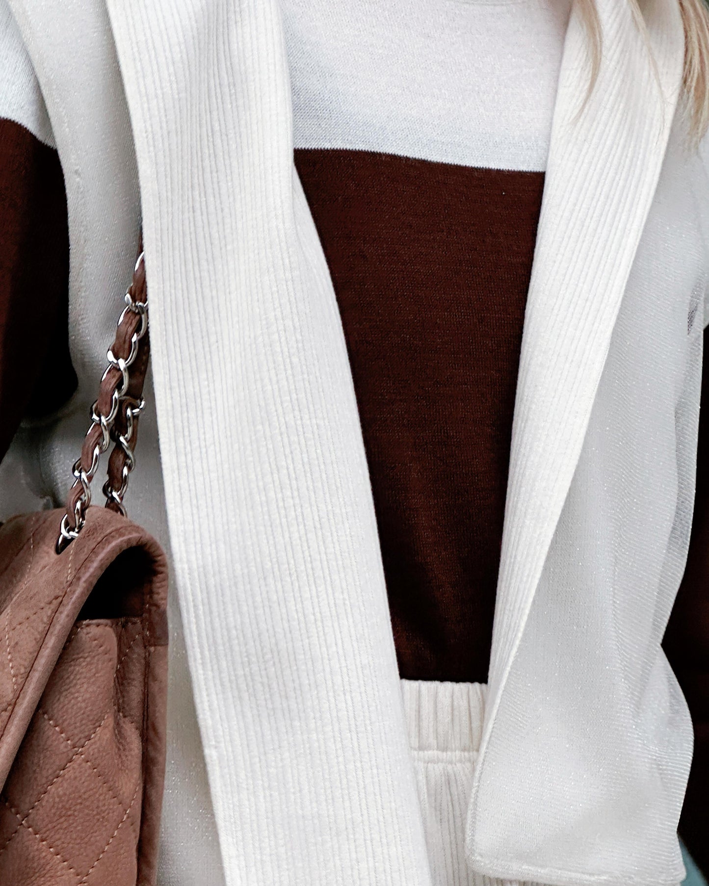 aalis KIMBER KNIT two way vest (White)