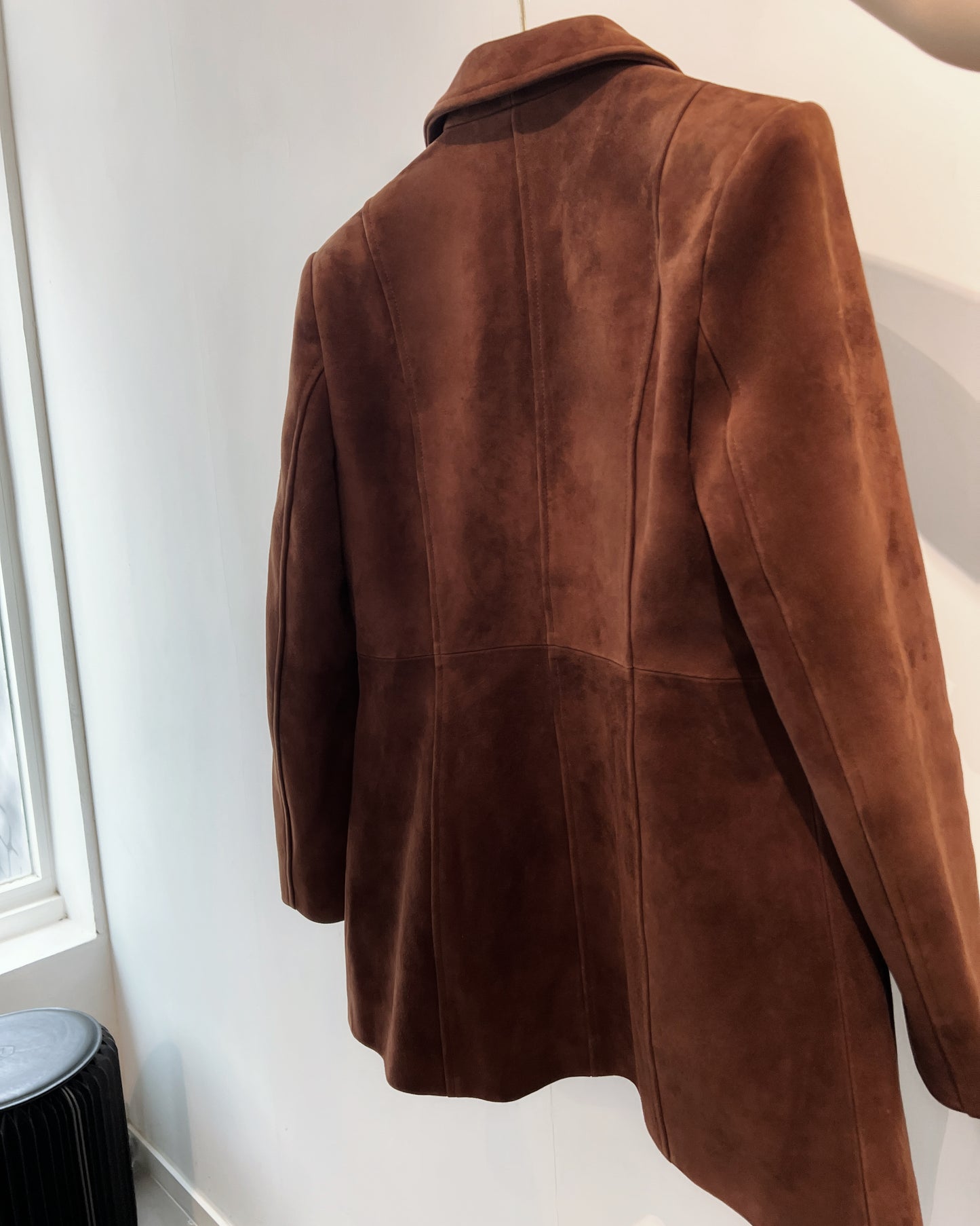 (Pre-order) aalis OXFORD FW25 leather jacket (Camel) (Custom size)