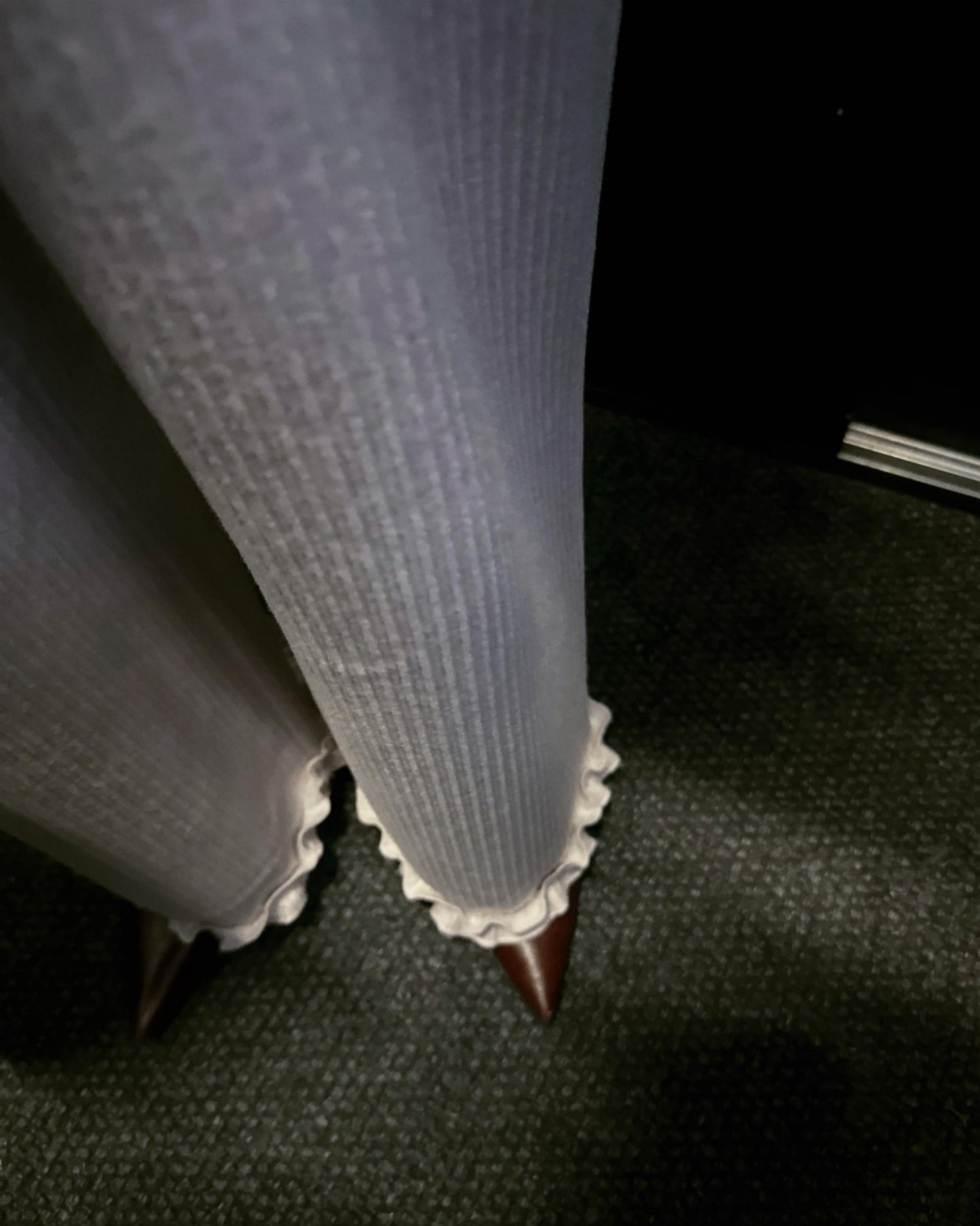 aalis LILIA T ruffle hem track pants  (Lt Pink)