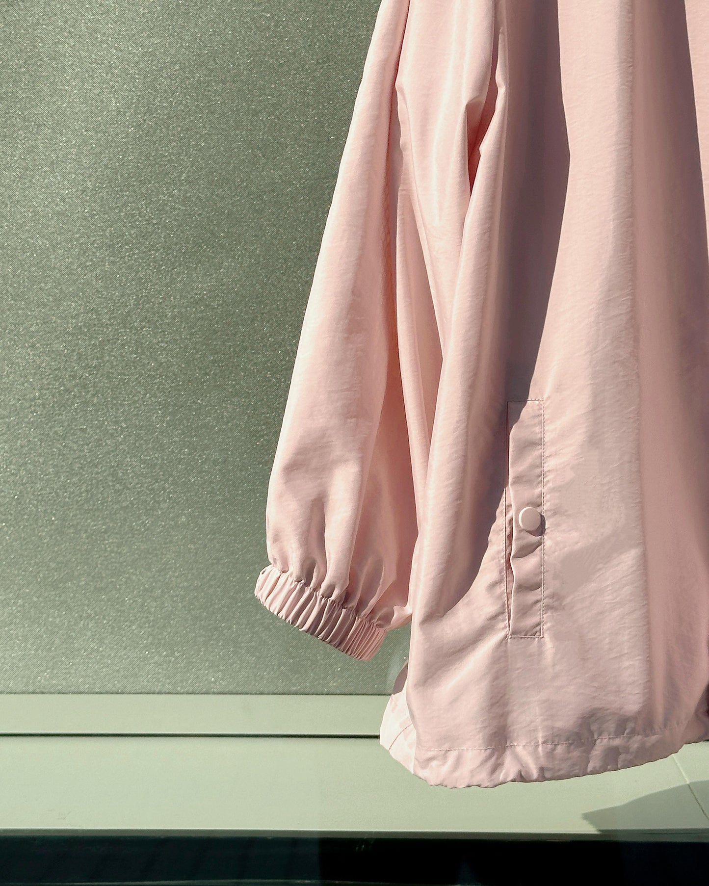 (Pre-order) aalis XYLER mesh panel windbreaker (Lt Pink)