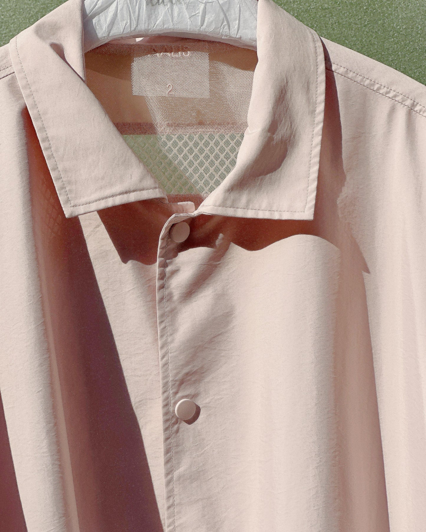 (Pre-order) aalis XYLER mesh panel windbreaker (Lt Pink)