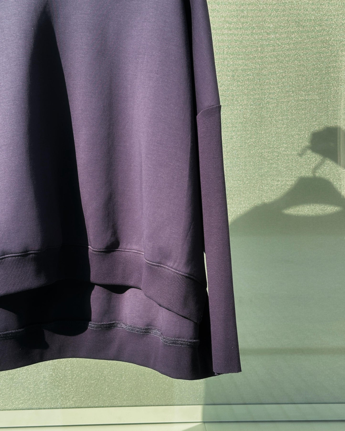 aalis NATASA ribbed sleeves sweater (Dark Blue)