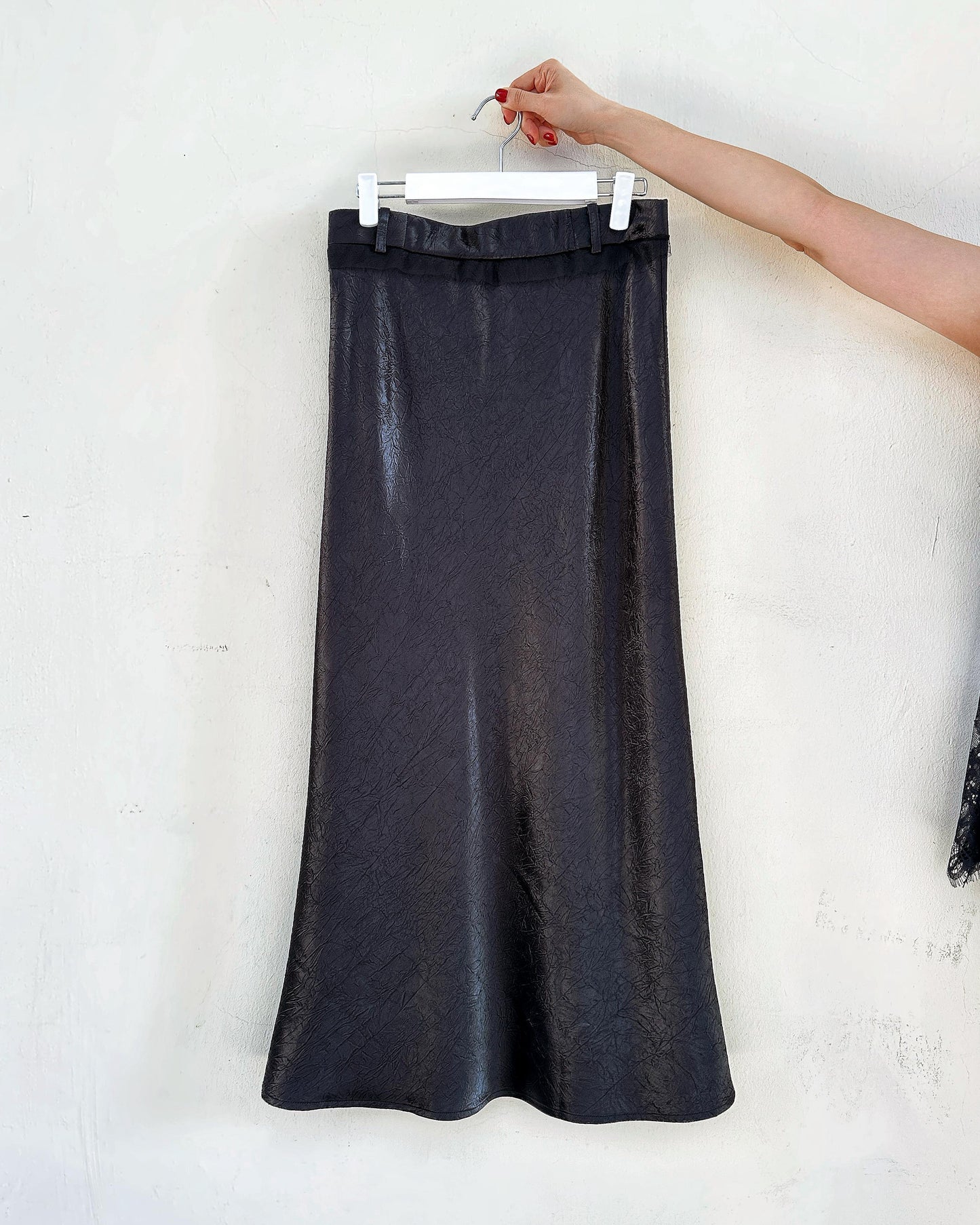 aalis LAINE A-line skirt (Black)