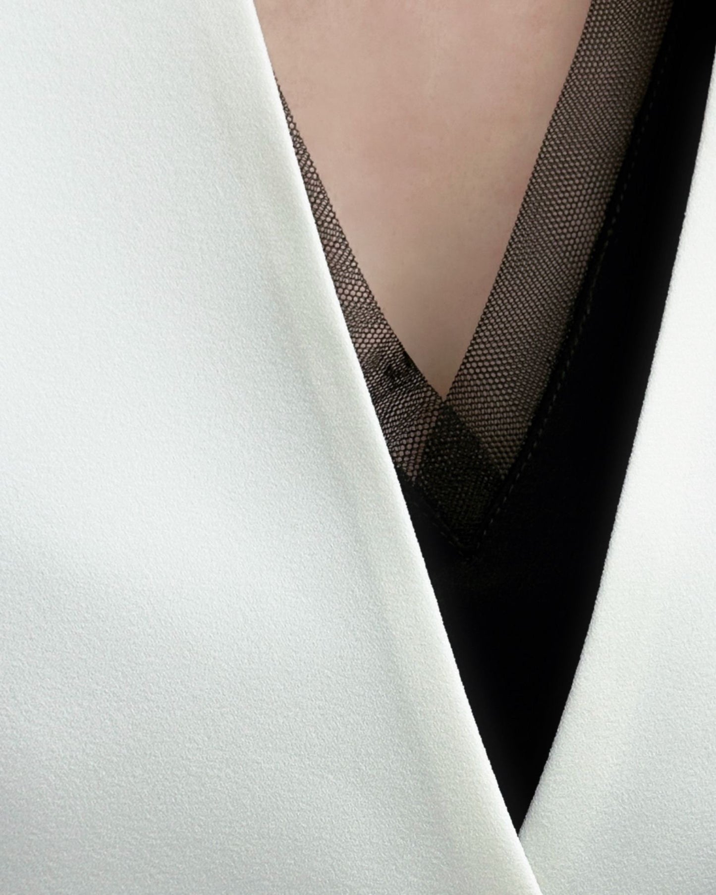 aalis CELLA cape sleeves blazer (White)