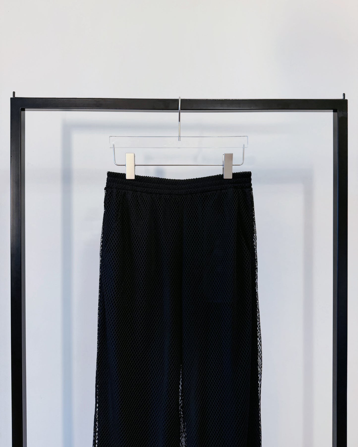 aalis EDWIN netting layer pants (Black)