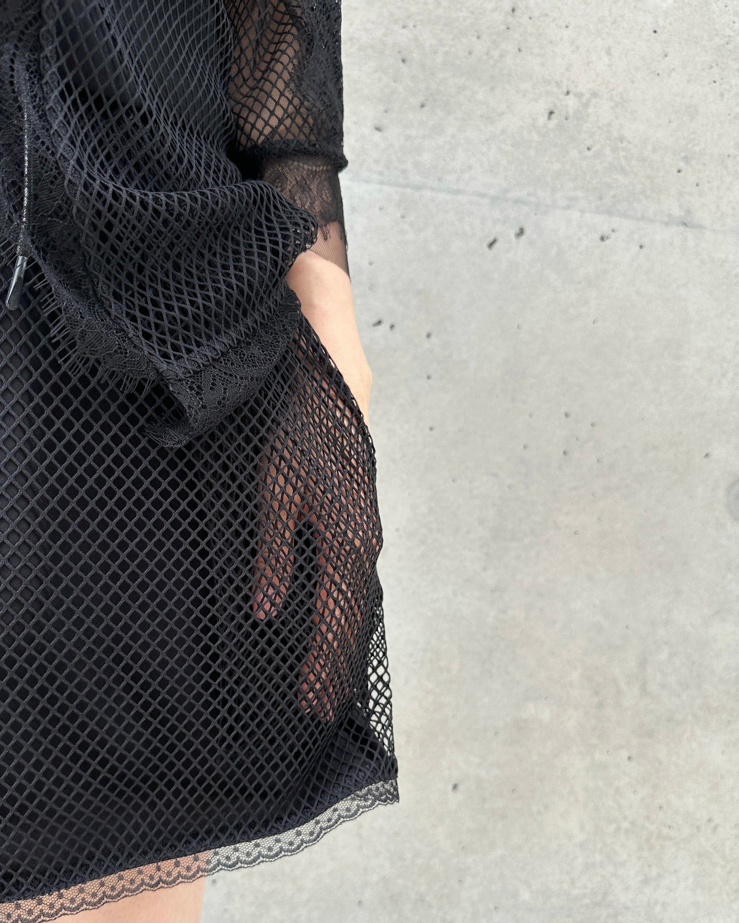 aalis EDWINA drawstring shorts (Black)