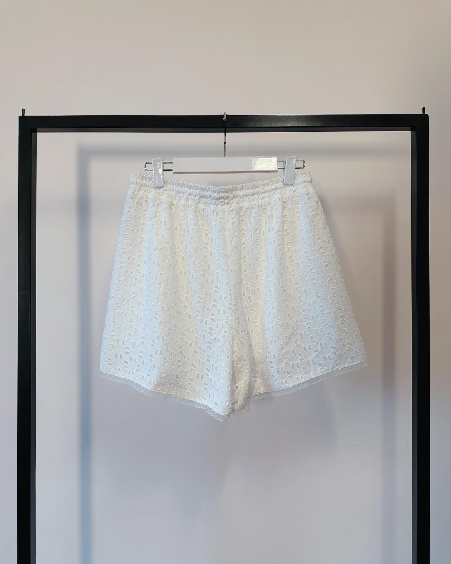 aalis EDWINA drawstring shorts (White)