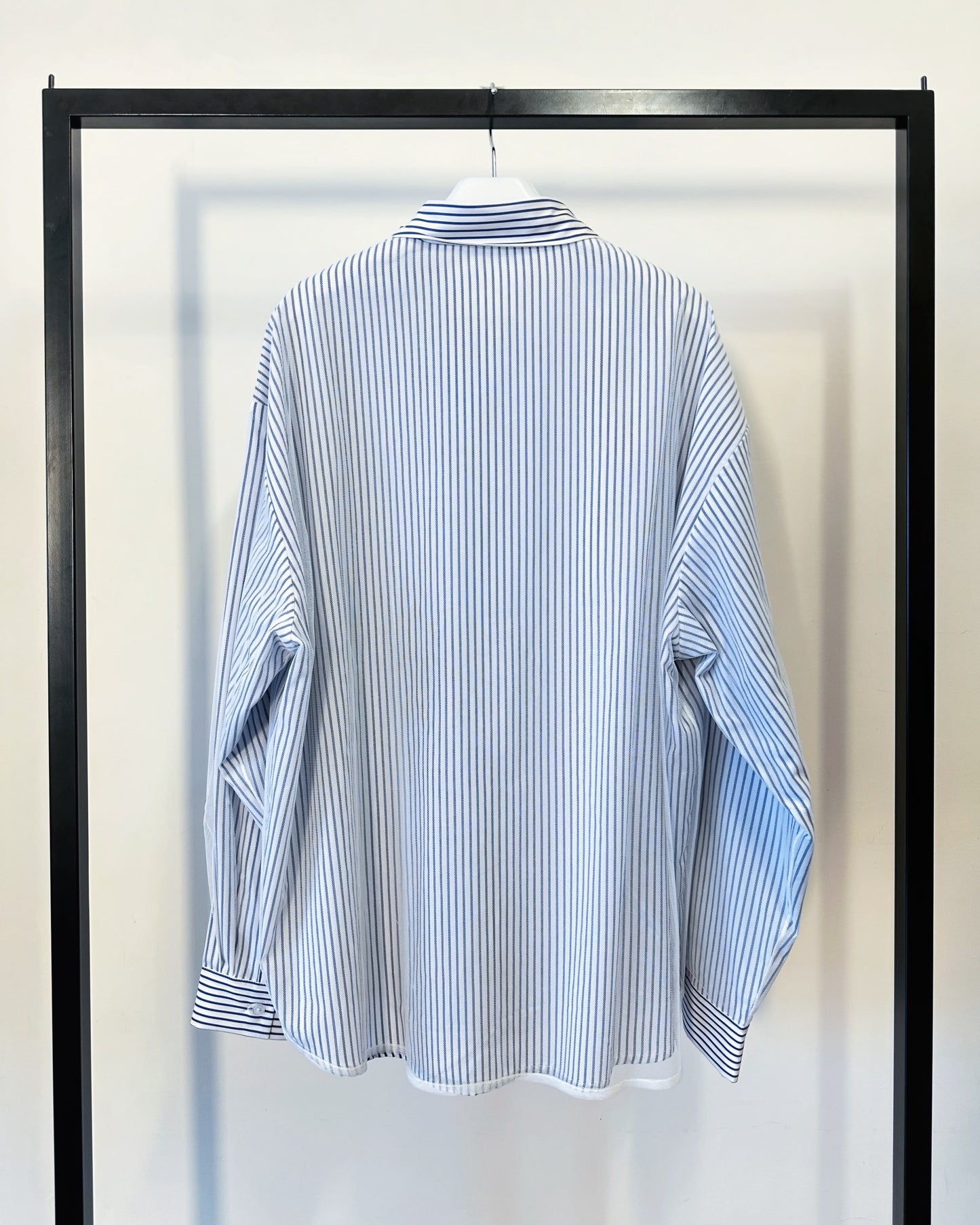 aalis BAYLA mesh overlay shirt (White)