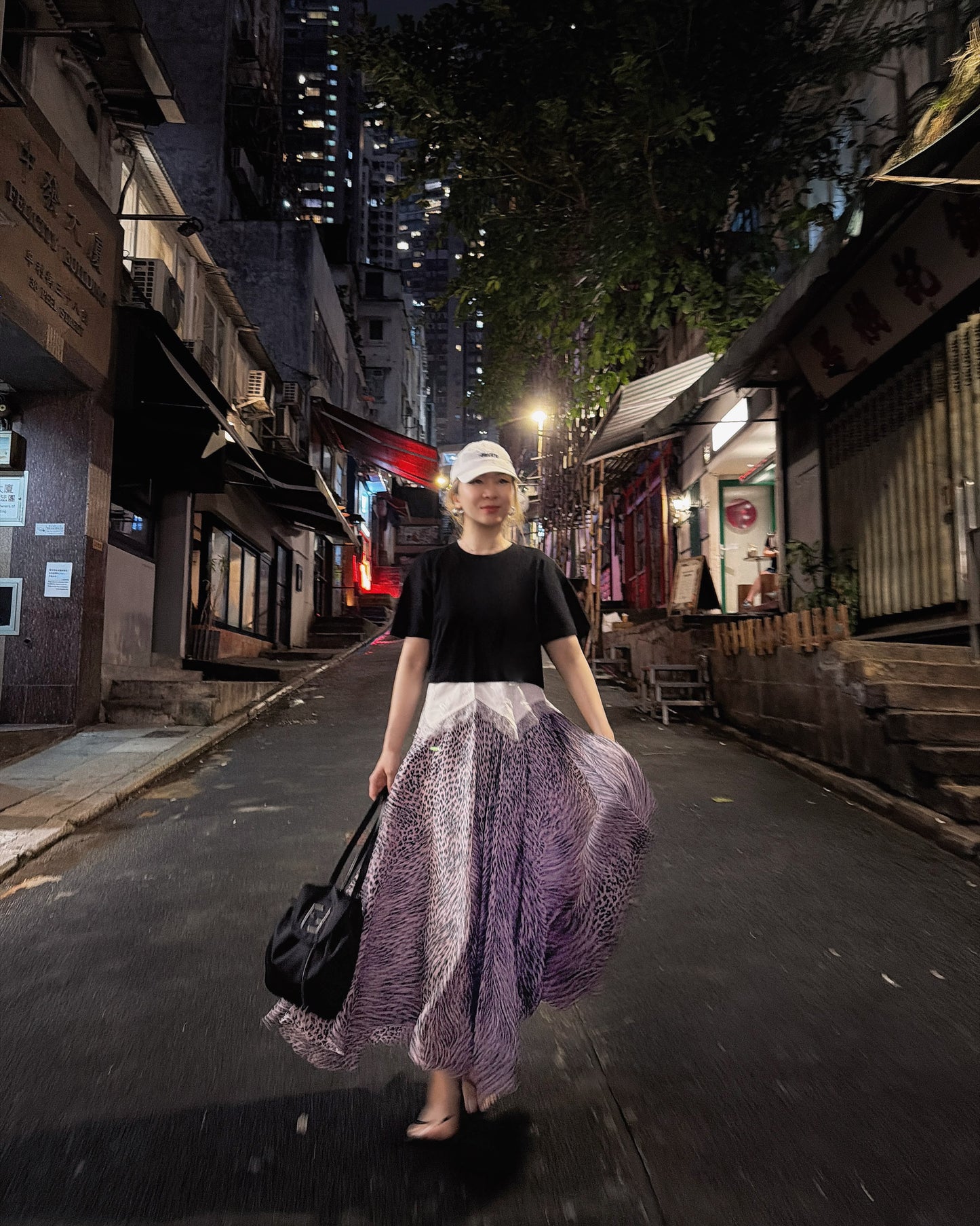aalis HOLLIS chiffon skirt (Leo Print)