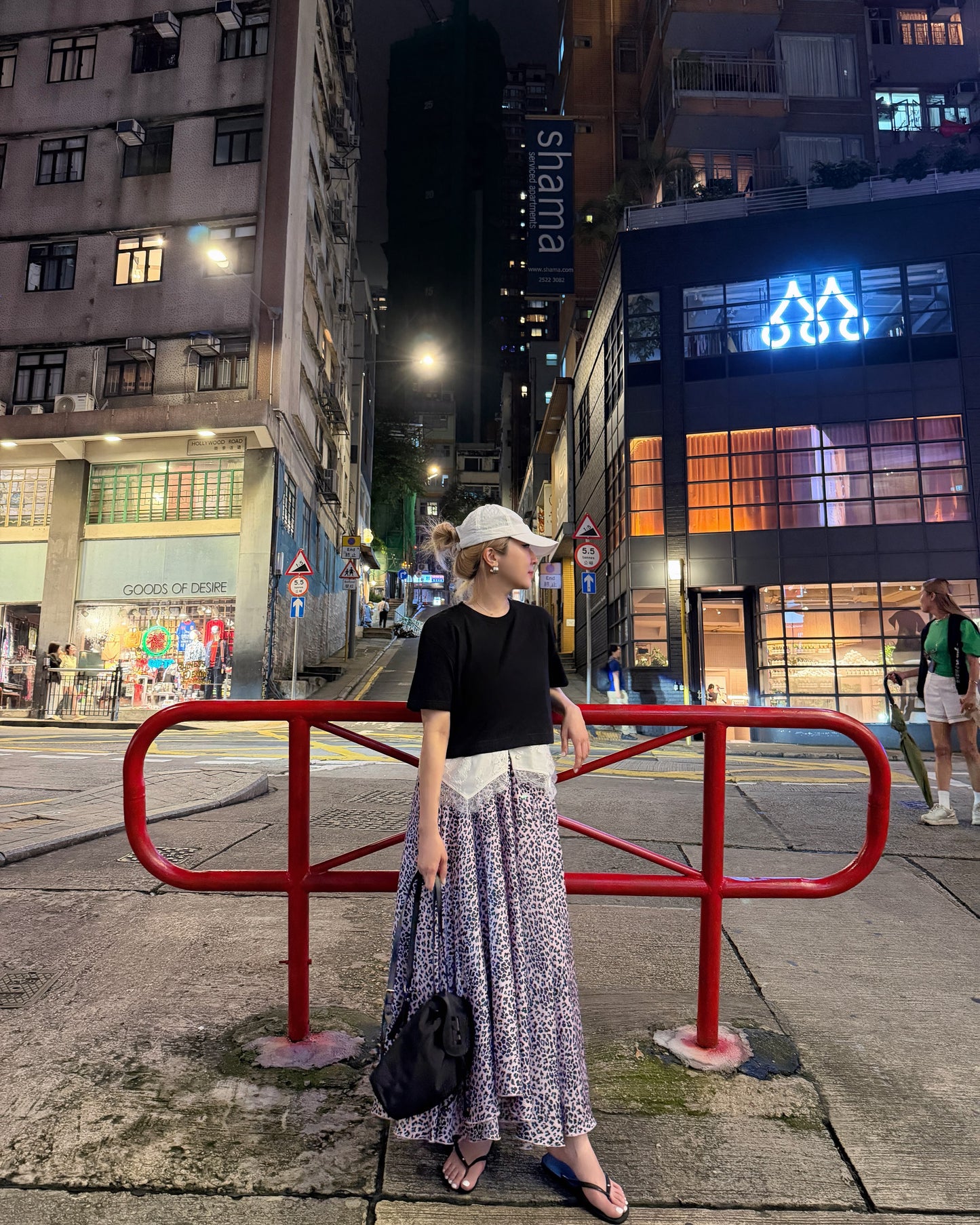 aalis HOLLIS chiffon skirt (Leo Print)