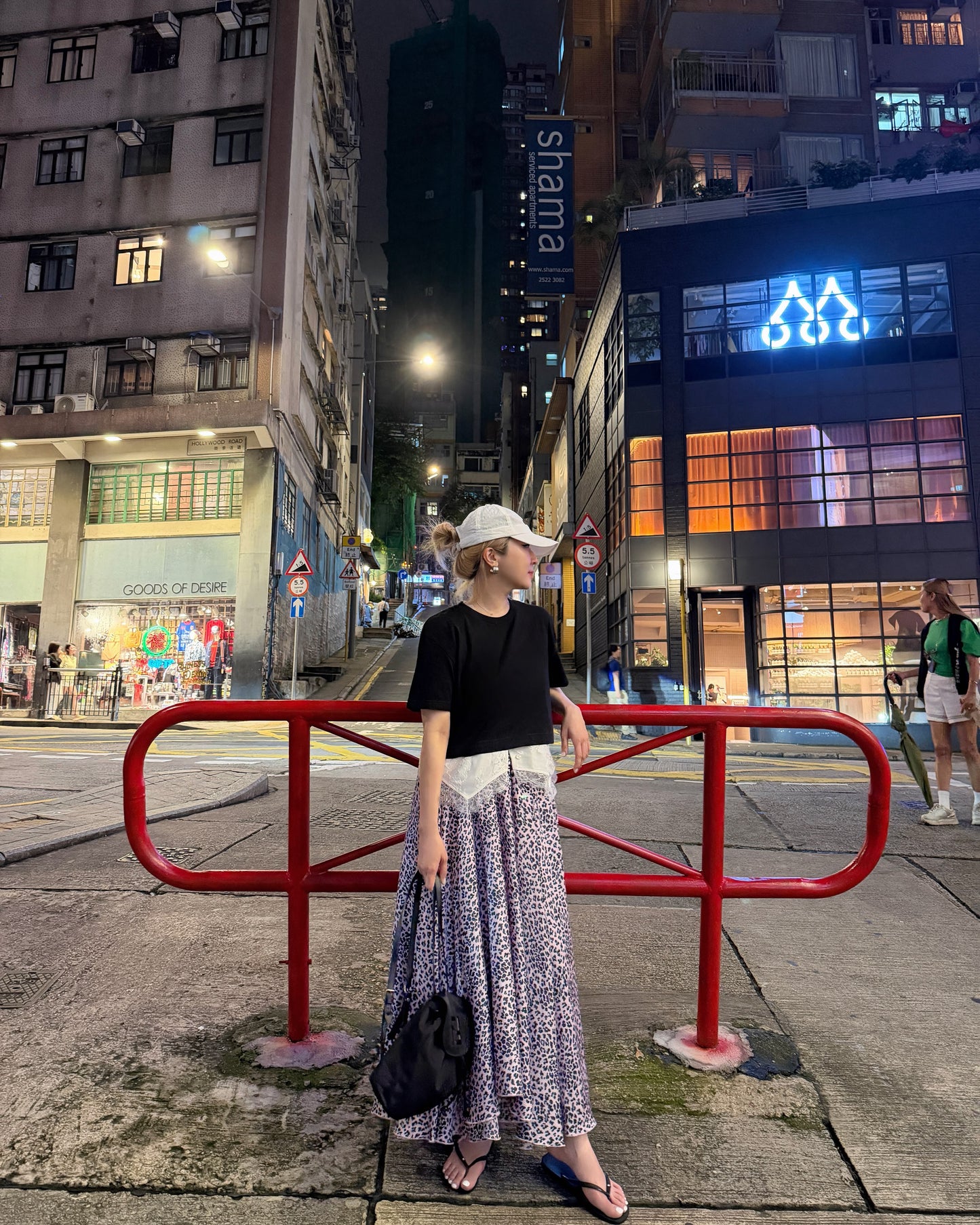 aalis HOLLIS chiffon skirt (Leo Print)