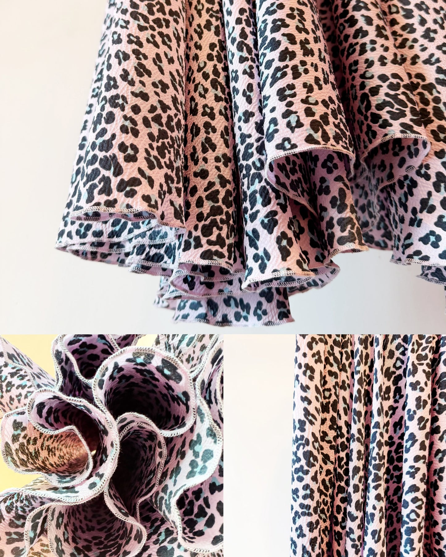 aalis HOLLIS chiffon skirt (Leo Print)