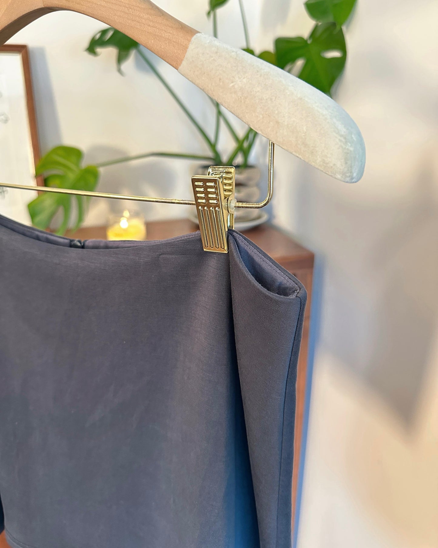 aalis ASHWIN mini skirt with lining shorts (Charcoal)