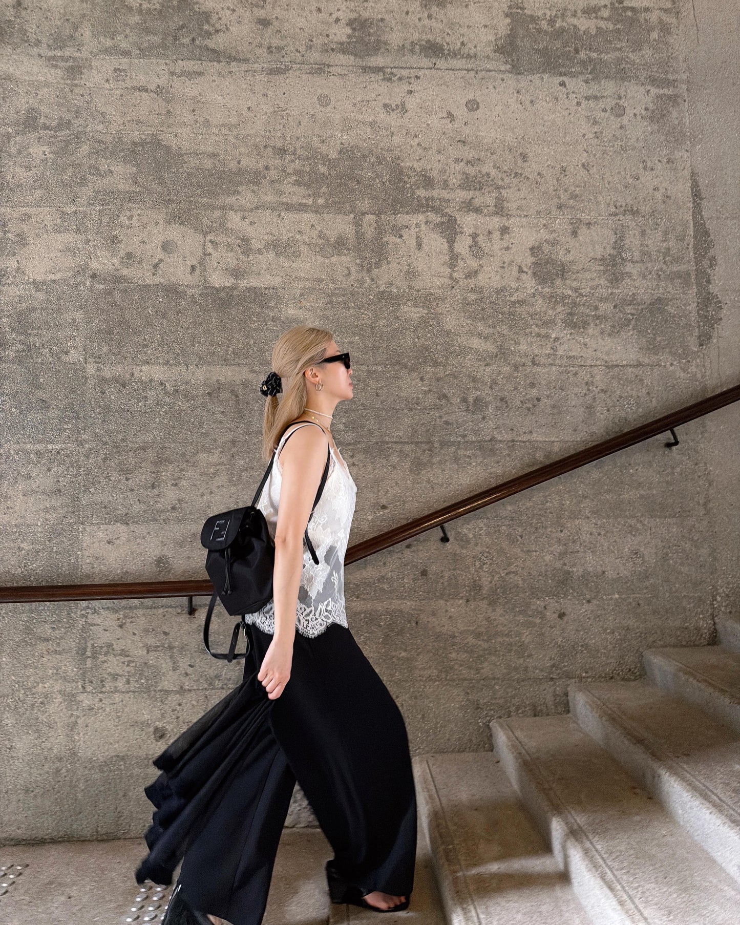 aalis FIORET skirt pants (Black)