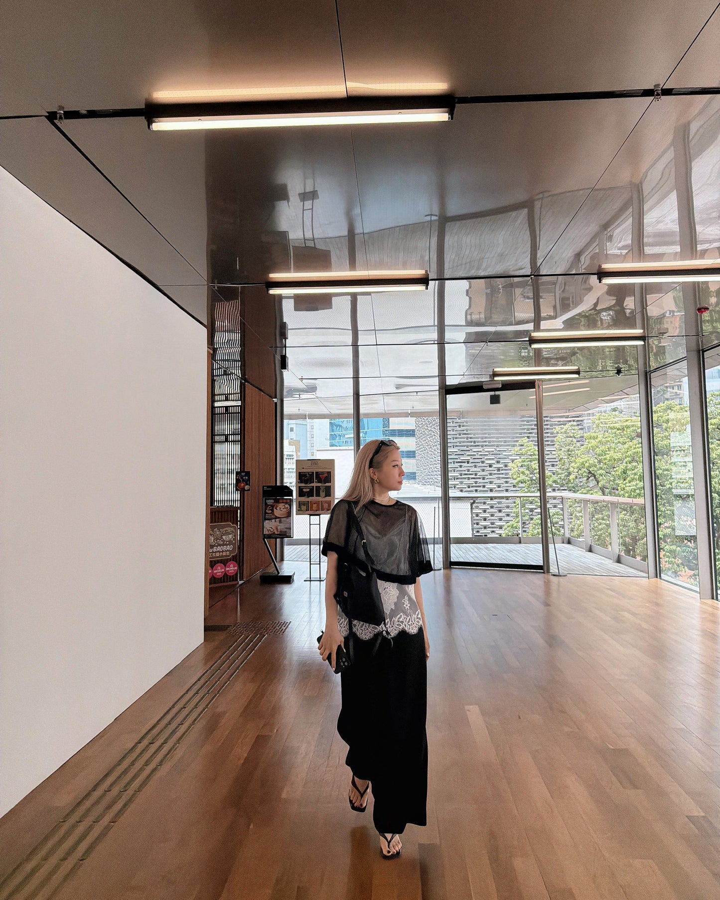 aalis FIORET skirt pants (Black)