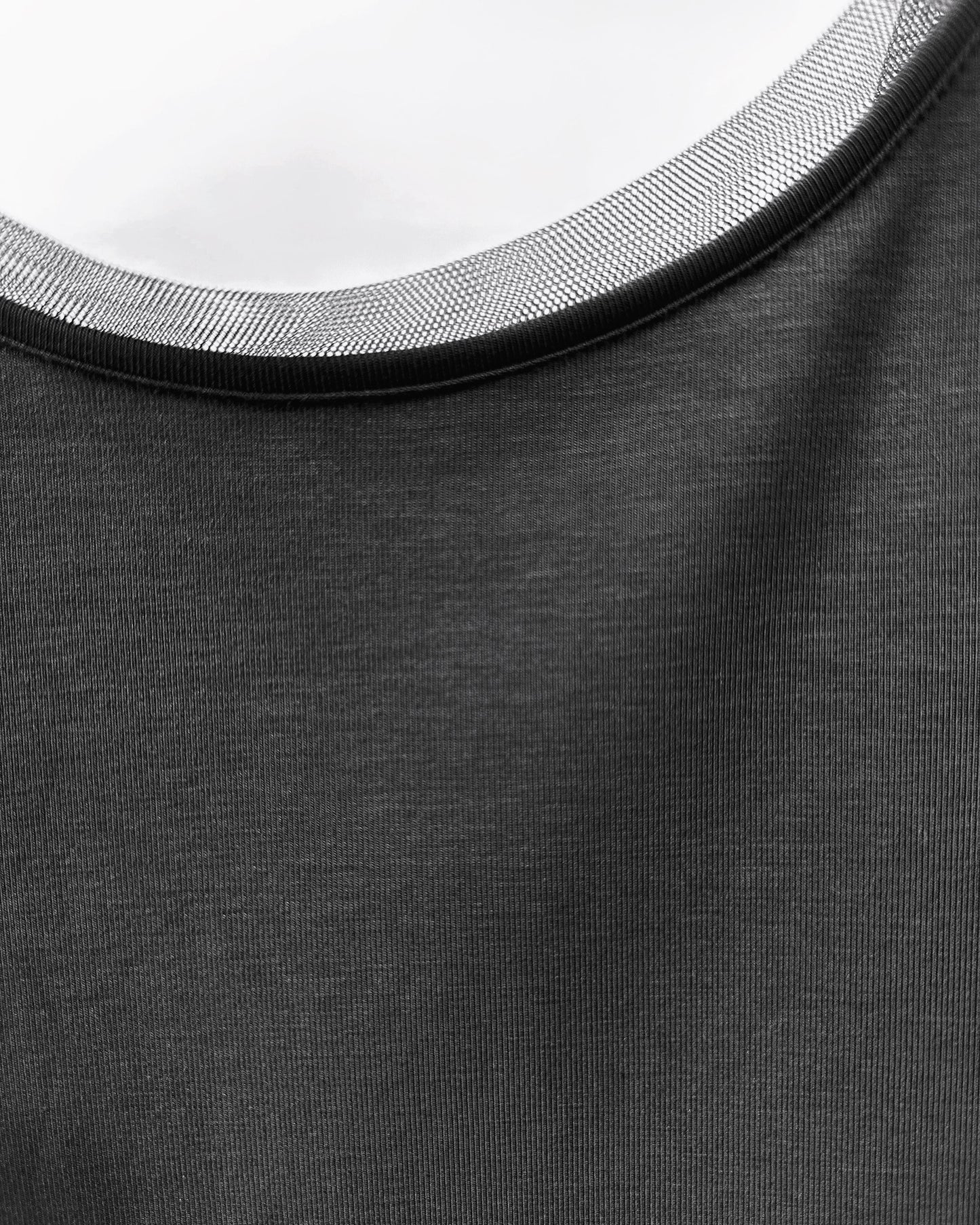 aalis DARBIE basic knit tank (Charcoal)