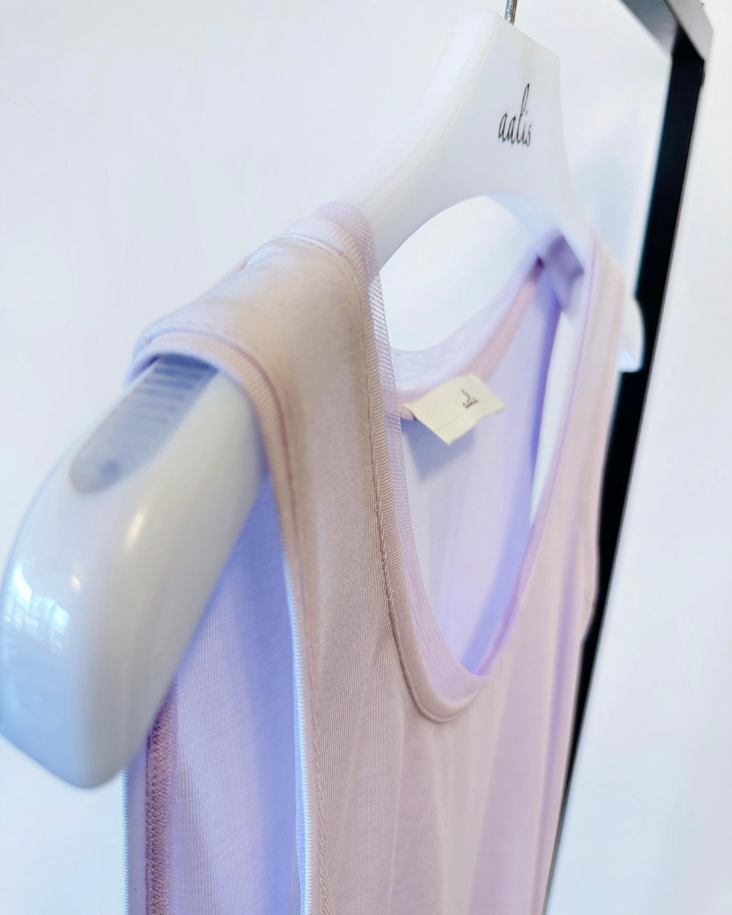 aalis DARBIE basic knit tank (Light Lilac)