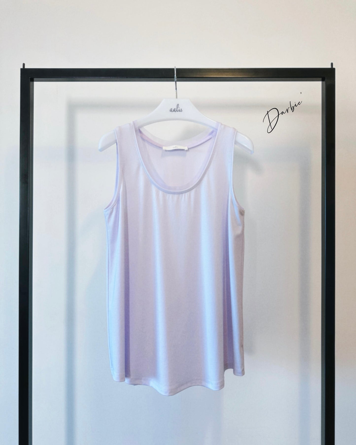 aalis DARBIE basic knit tank (Light Lilac)