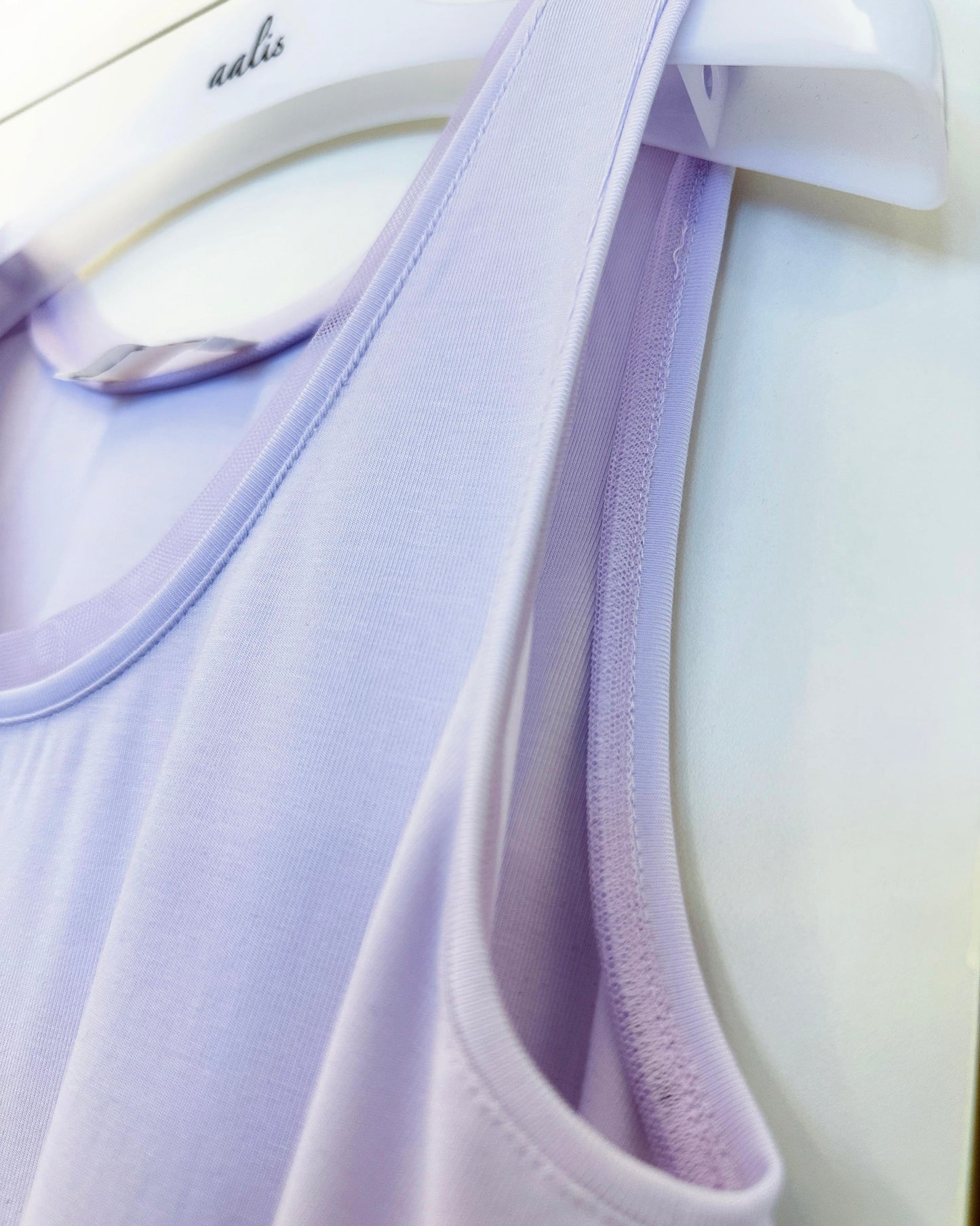 aalis DARBIE basic knit tank (Light Lilac)