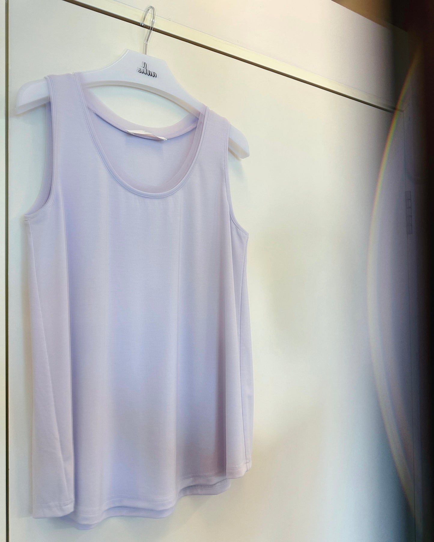 aalis DARBIE basic knit tank (Light Lilac)