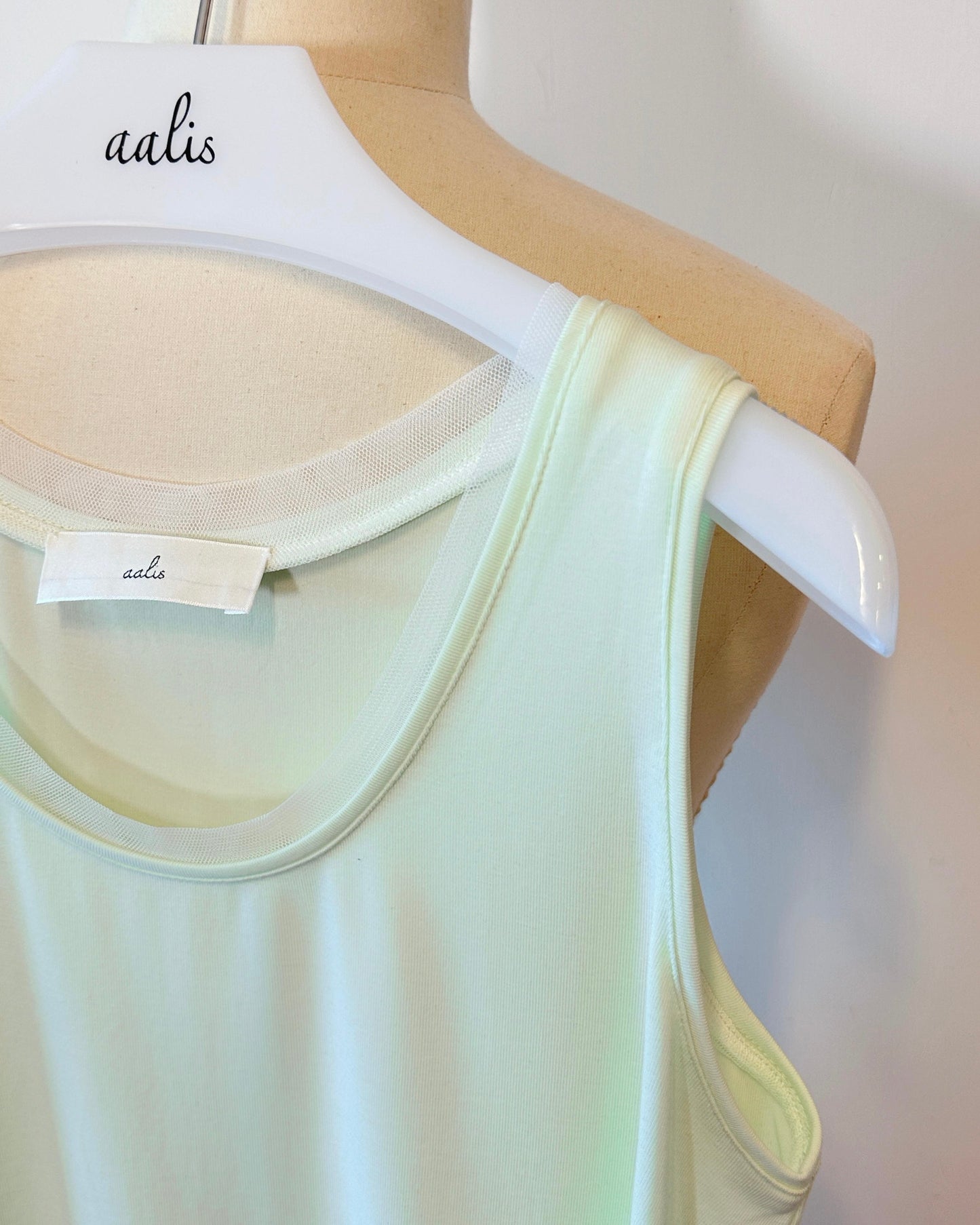 aalis DARBIE basic knit tank (Mint)