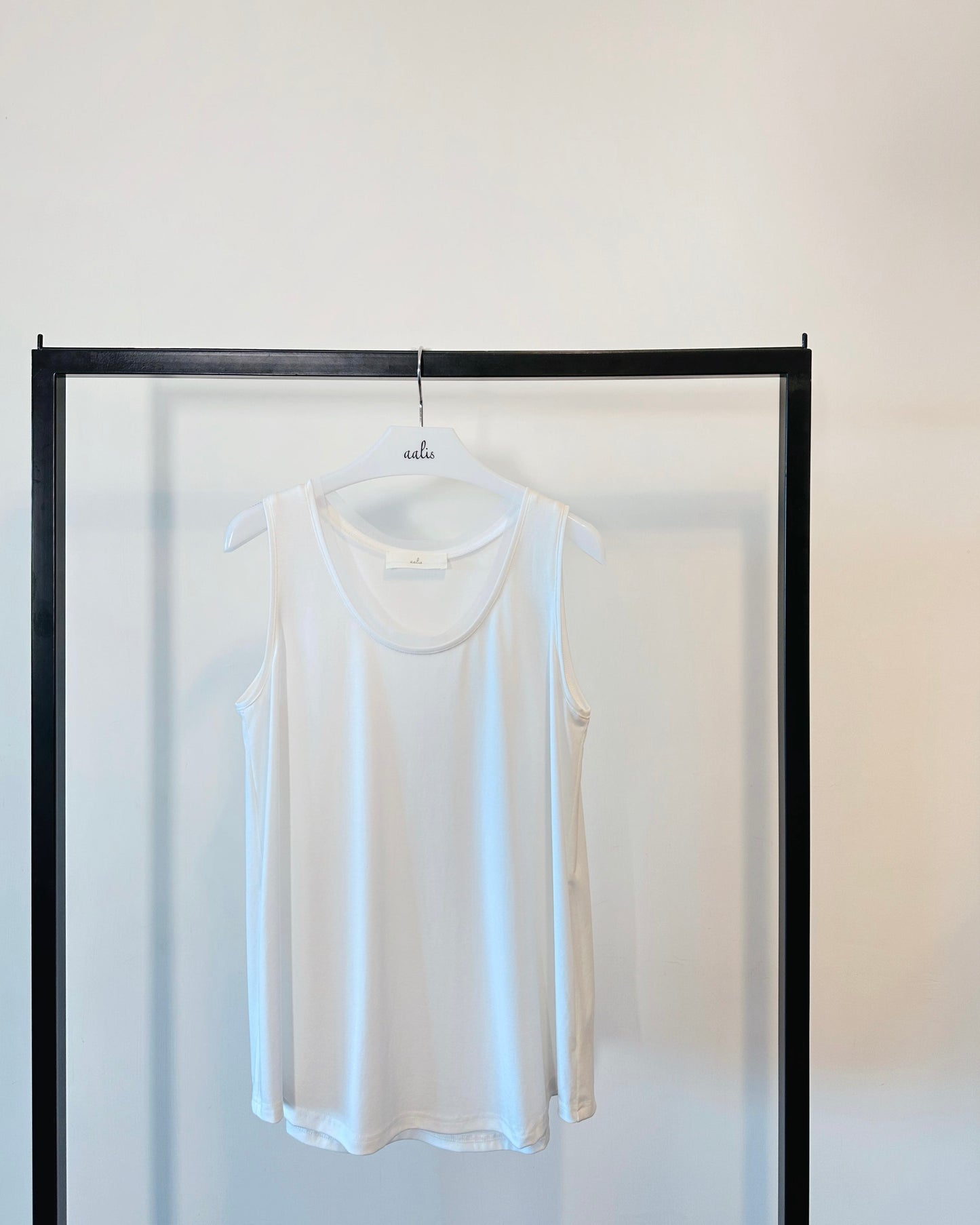 aalis DARBIE basic knit tank (White)