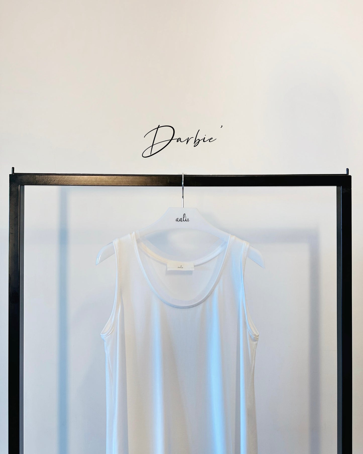 aalis DARBIE basic knit tank (White)