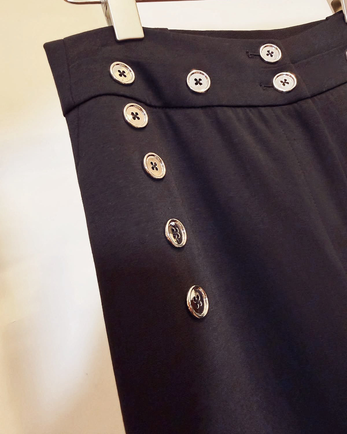 aalis OTTI bottom details pants (Black)