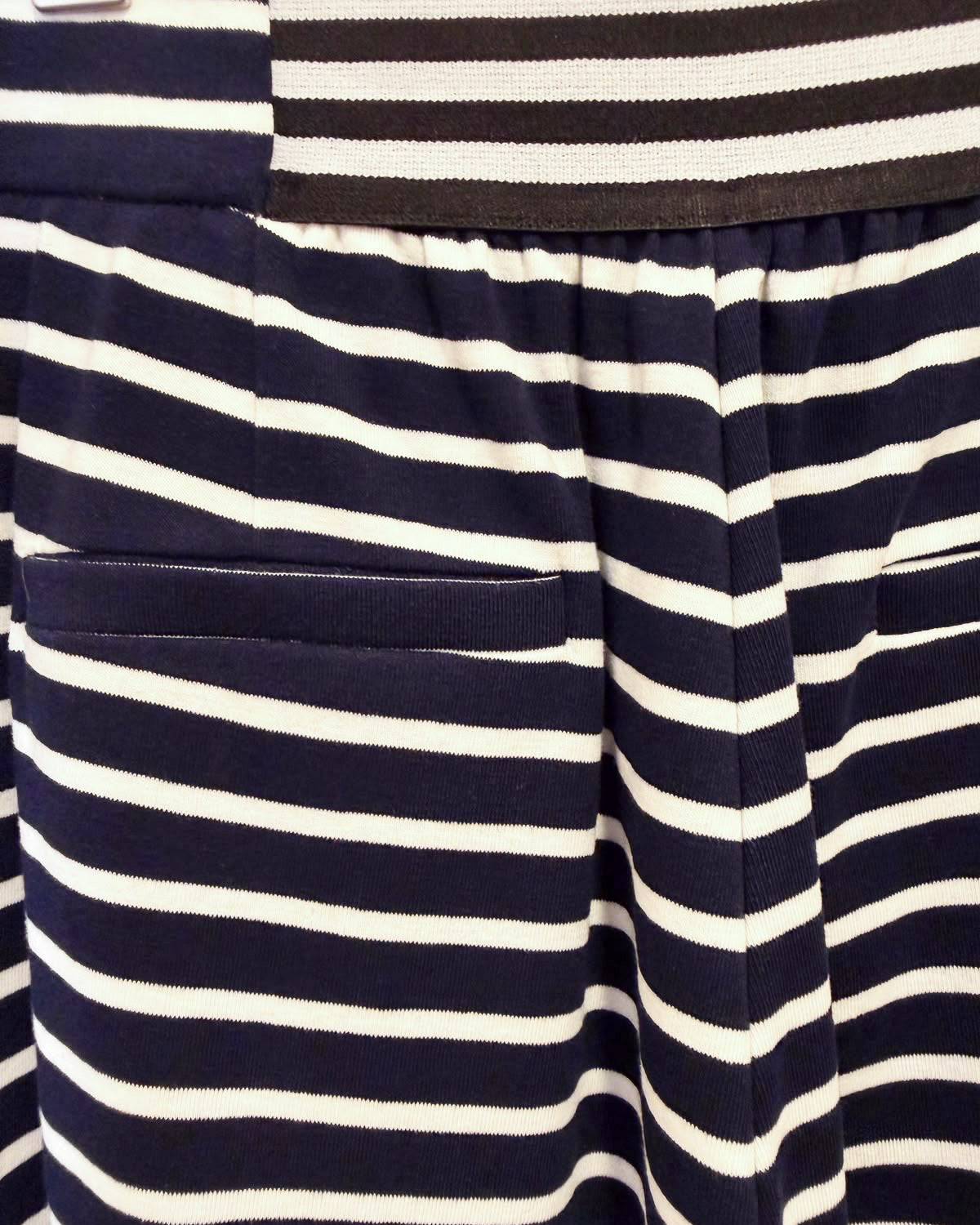 aalis OTTI bottom details stripe pants (Navy)