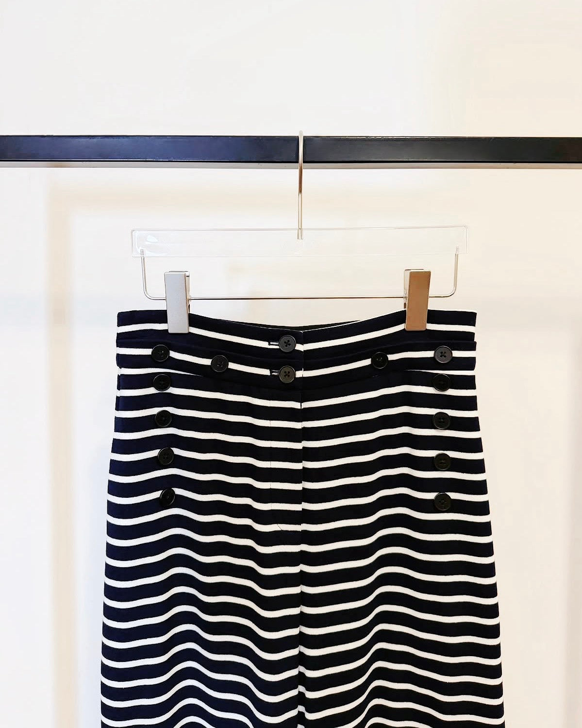 aalis OTTI bottom details stripe pants (Navy)