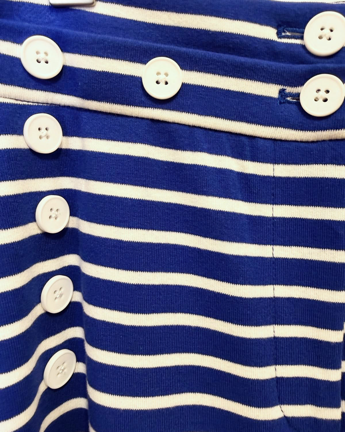 aalis OTTI bottom details stripe pants (Pop Blue)